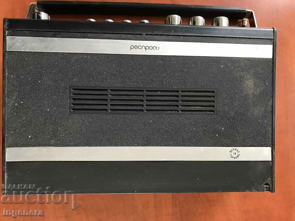 RADIO "RESPROM" RADIO - VELIKO TARNOVO - 1980s - 5 RADIO "RESPROM" RADIO - VELIKO TARNOVO - 1980s - 5