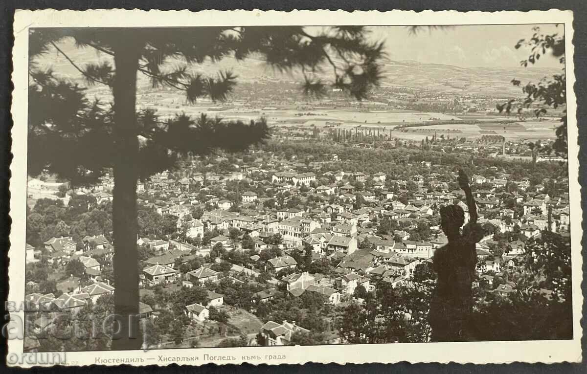 3259 Βασίλειο της Βουλγαρίας Θέα στην πόλη Κιουστεντίλ 1940 Πασκόφ