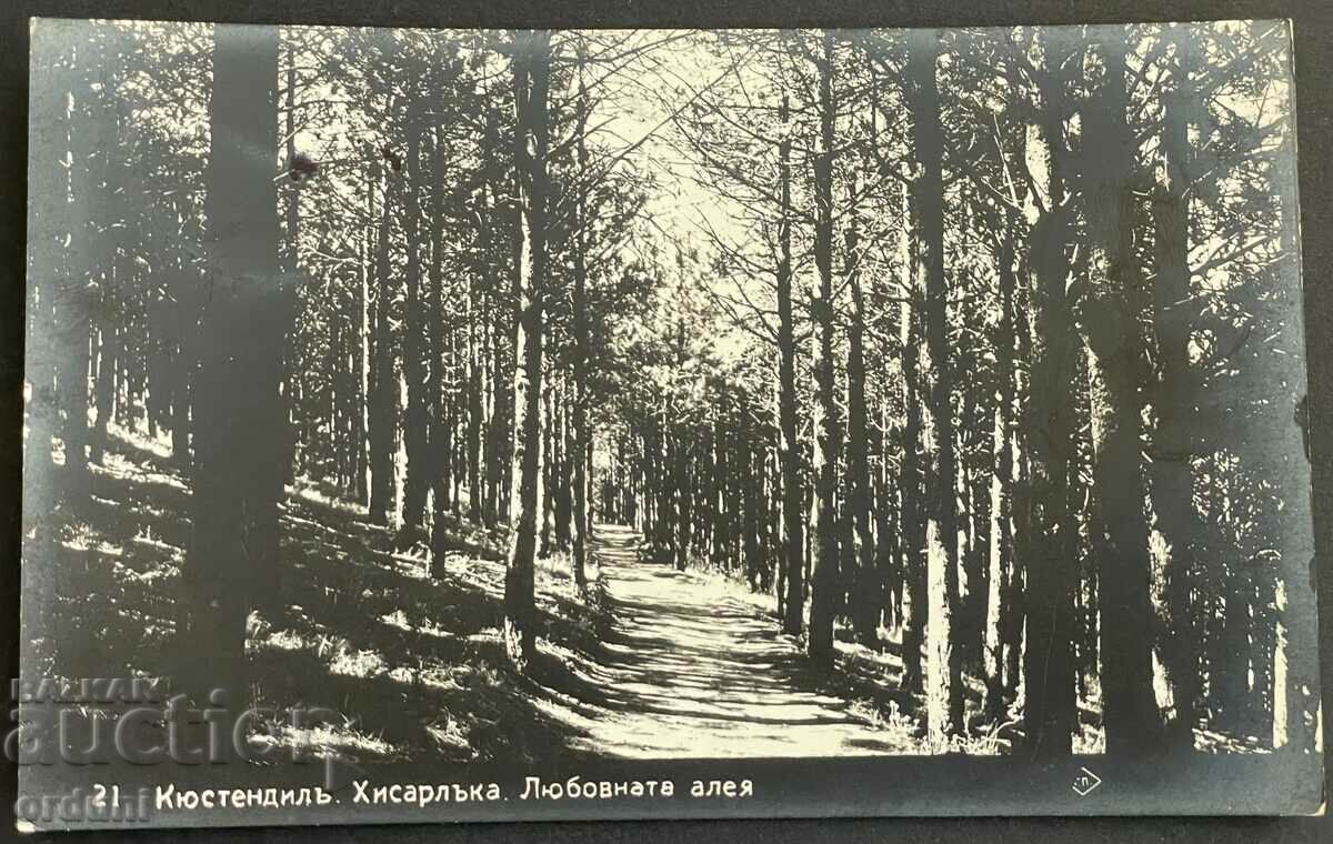 3263 Kingdom of Bulgaria Kyustendil Love Alley 1935 Πασκόφ