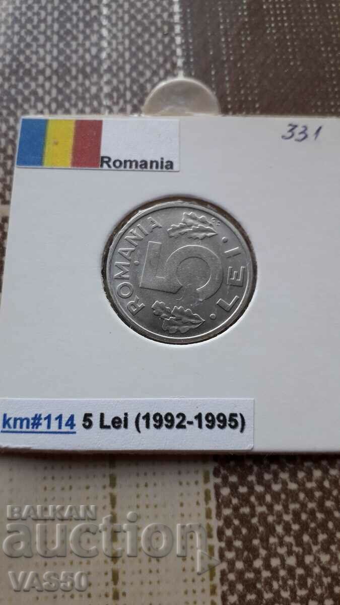 331. ROMANIA-5lei 1992