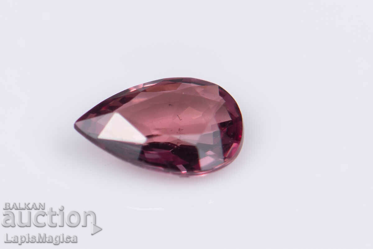 Pink Sapphire 0,22ct VVS Untreated Teardrop Cut