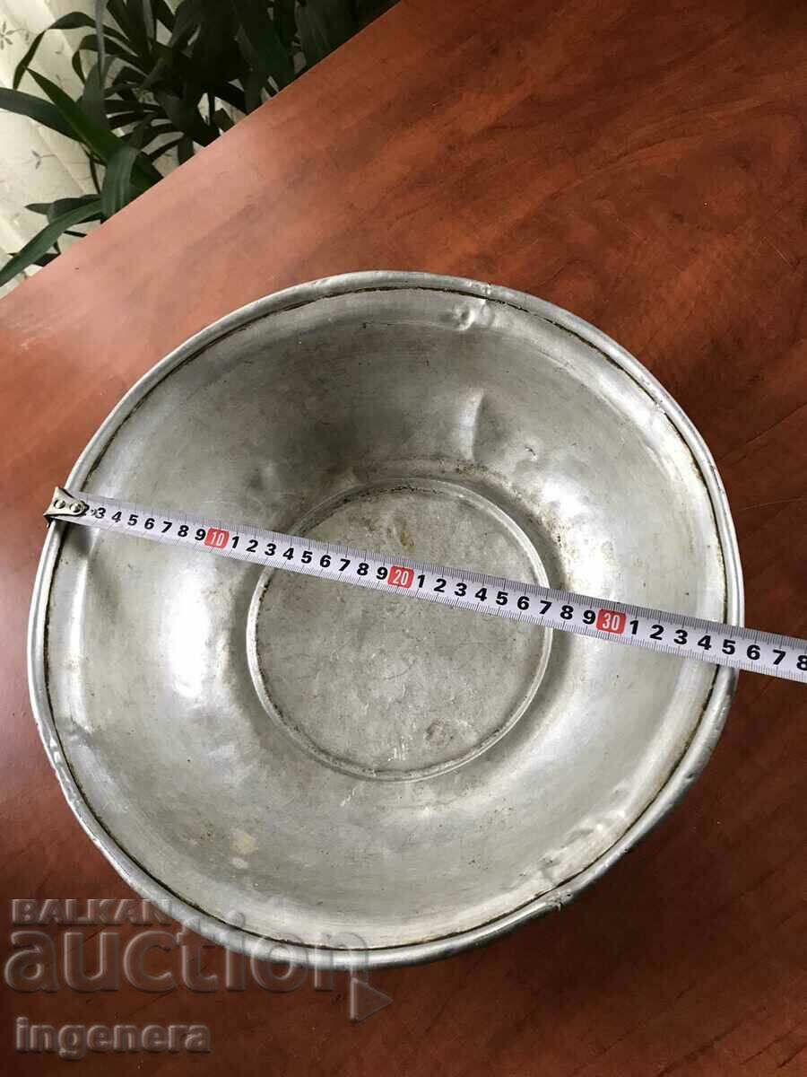 OLD ALUMINUM POOL POOL POOL METAL SMALL with price 27.00 BGN | € 13.80 OLD ALUMINUM POOL POOL POOL METAL SMALL with price 27.00 BGN | € 13.80