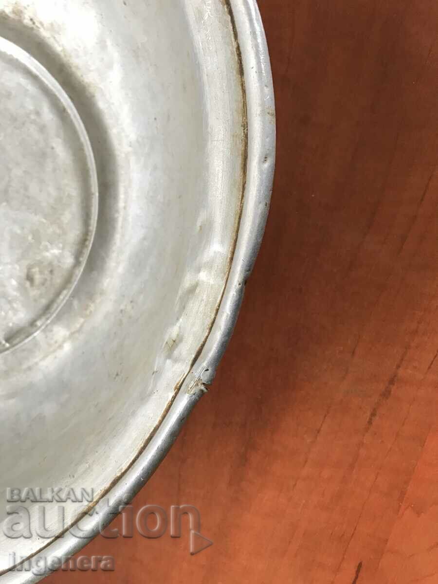 OLD ALUMINUM POOL POOL POOL METAL SMALL - 6 OLD ALUMINUM POOL POOL POOL METAL SMALL - 6