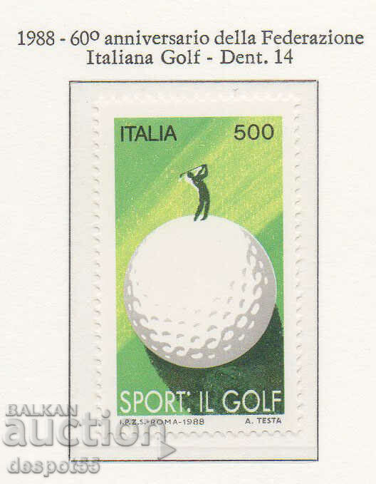 1988. Italy. Golf.