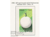1988. Ιταλία. Γκολφ.