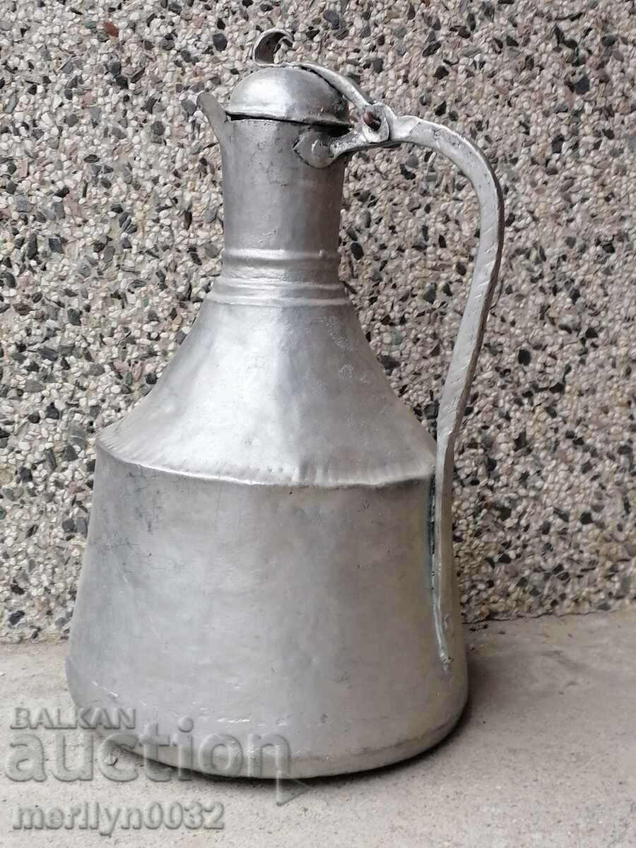 Auction  Old Renaissance güm ibrik copper teapot copper vessel