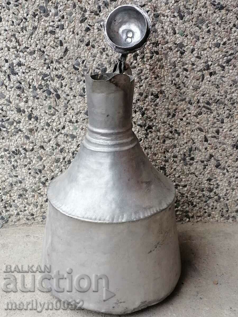 Old Renaissance güm ibrik copper teapot copper vessel - 5