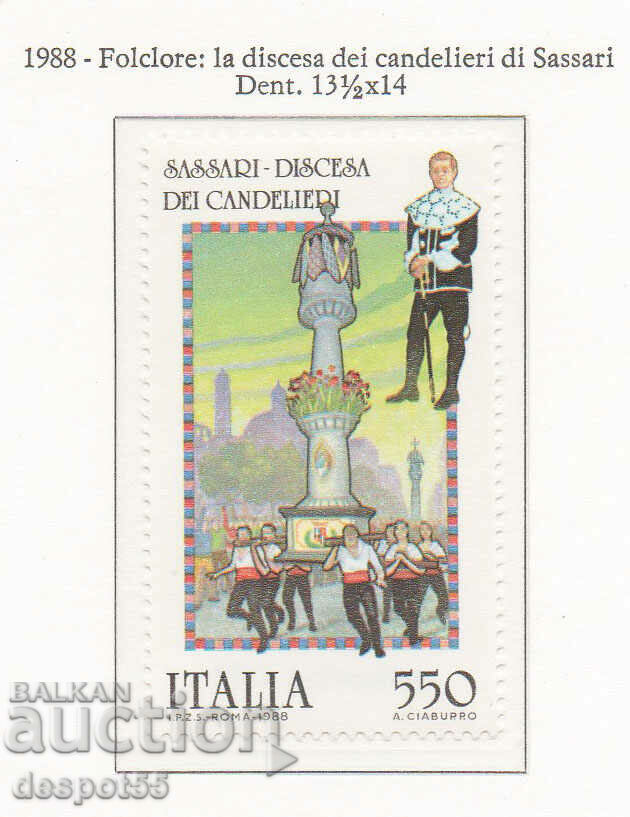 1988. Ιταλία. Εθνική γιορτή.
