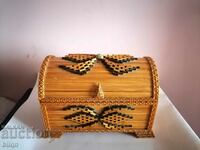 Great Wooden Jewelry Box Or Etc.