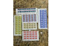 Bulgarian philately-Postage stamps-Lot-85