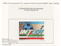 1989. Italia. Campionii naționali la fotbal - INTER.