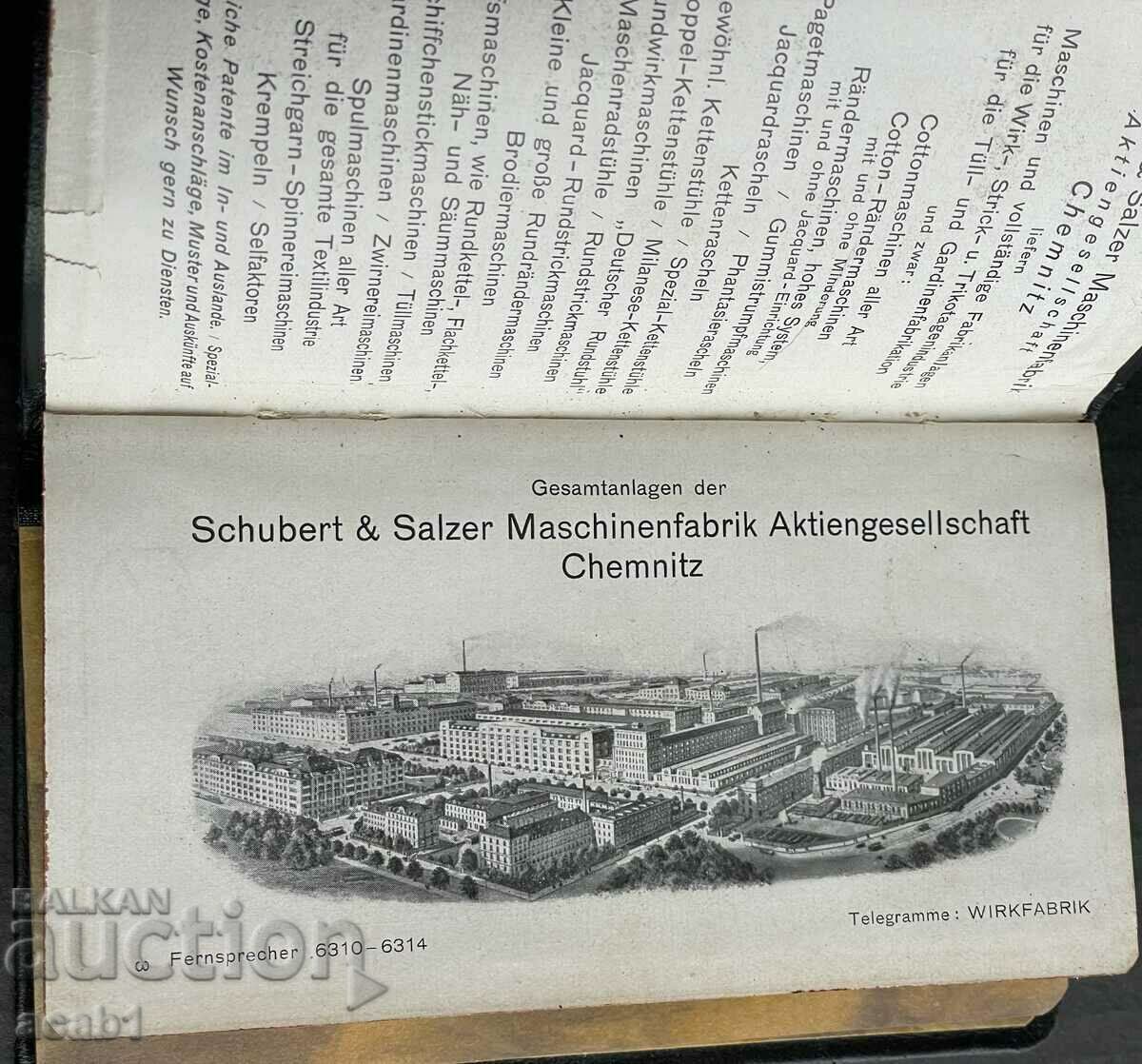 Schubert & Salzer Maschin Advertising Workbook 1927/28 with price 34.99 BGN | € 17.89 Schubert & Salzer Maschin Advertising Workbook 1927/28 with price 34.99 BGN | € 17.89