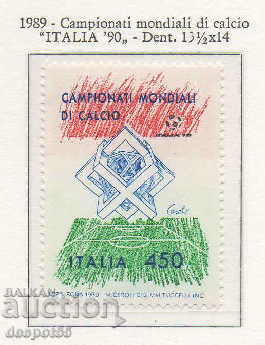 1989. Италия. Световно първенство по футбол - Италия 1990 г.