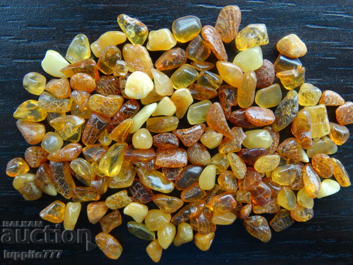 38.30 ct natural Baltic amber lot 100 pcs.+ with price 55.00 BGN | € 28.12 38.30 ct natural Baltic amber lot 100 pcs.+ with price 55.00 BGN | € 28.12