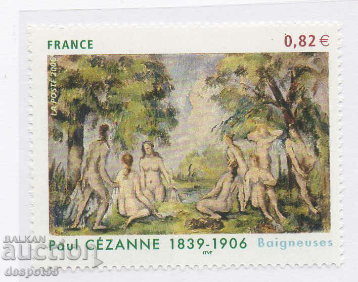 2006. France. 100 years since the death of Paul Cézanne (1839-1906).