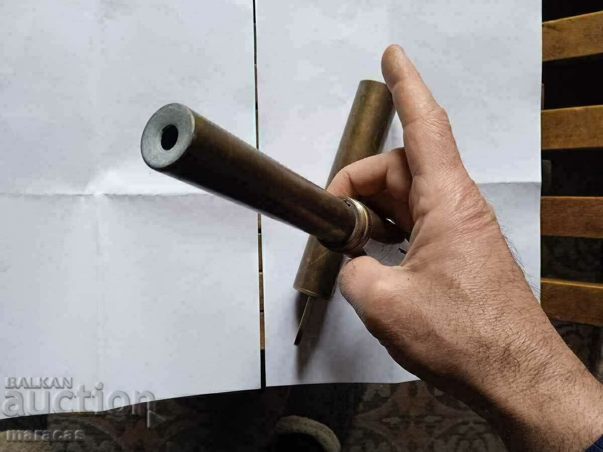 Delivery of Old depth gauge.