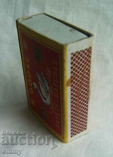 Delivery of Old full match, matchbox - "Goose" Delivery of Old full match, matchbox - "Goose"