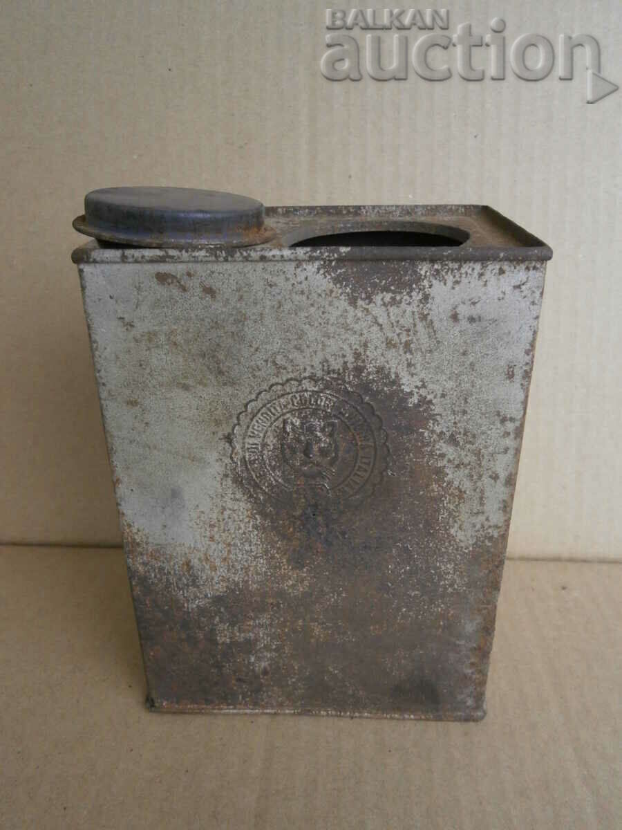vintage Italian tin COLORI ITALIANI tin box