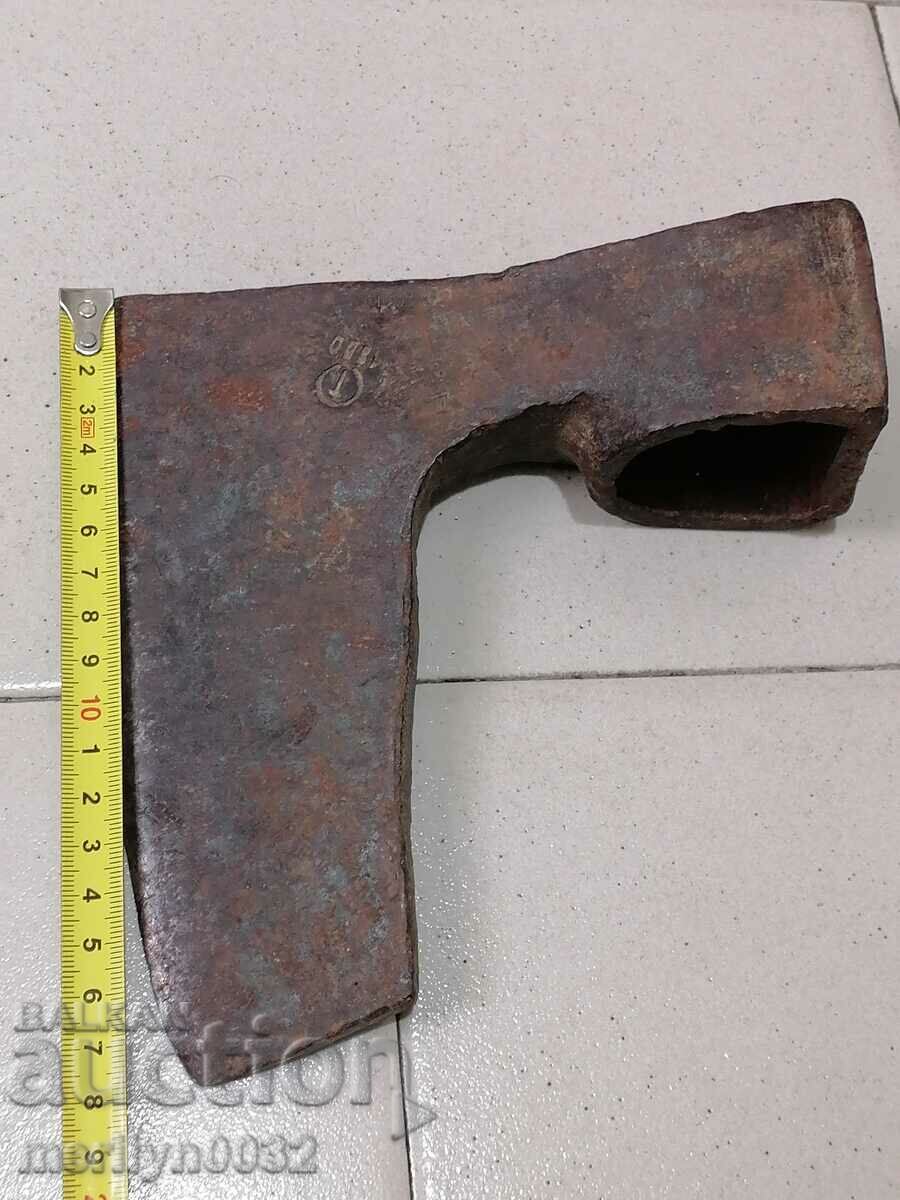 An old ax shaft tool wrought iron - 5 An old ax shaft tool wrought iron - 5