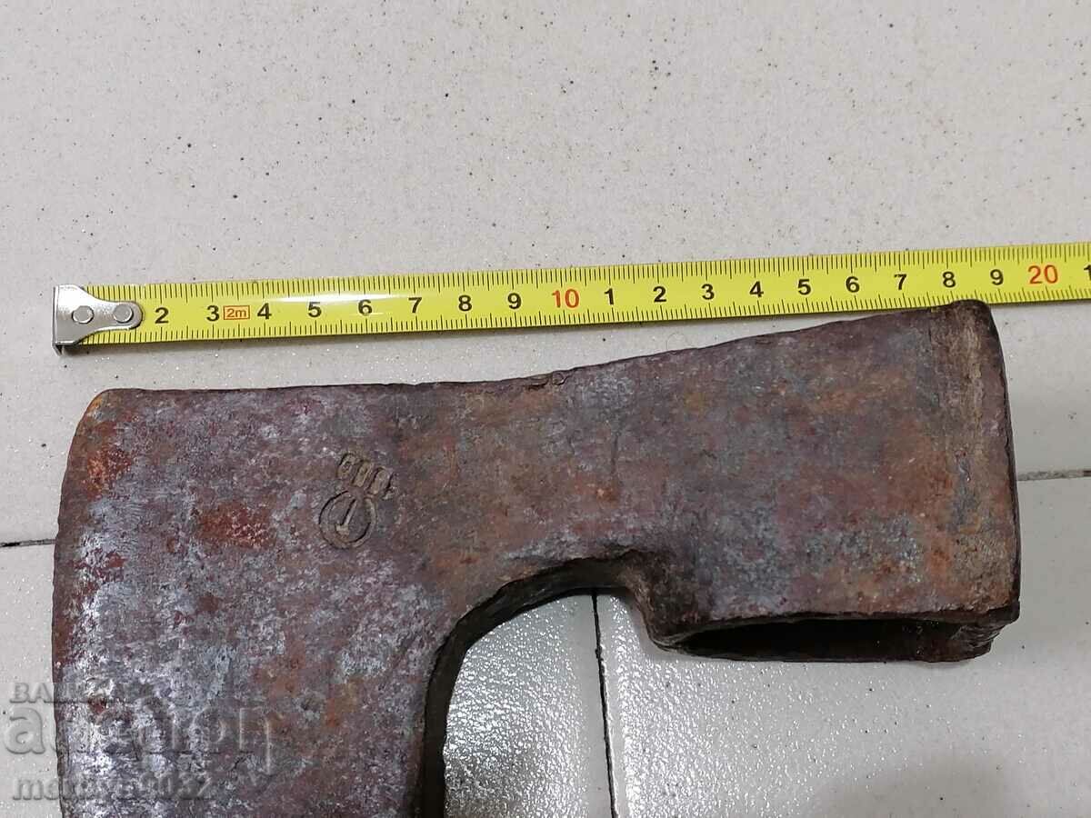 An old ax shaft tool wrought iron - 6 An old ax shaft tool wrought iron - 6