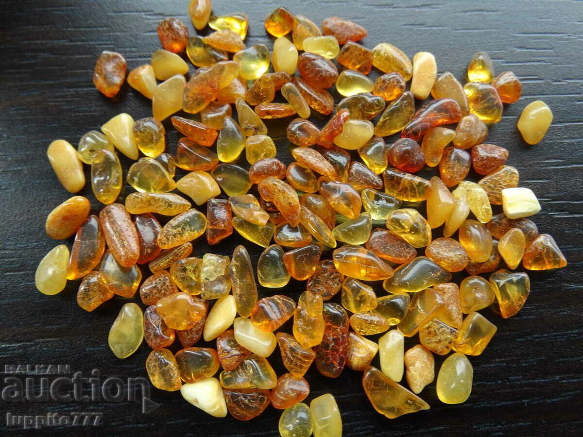 Auction 38.85 ct natural Baltic amber lot 100+ Auction 38.85 ct natural Baltic amber lot 100+