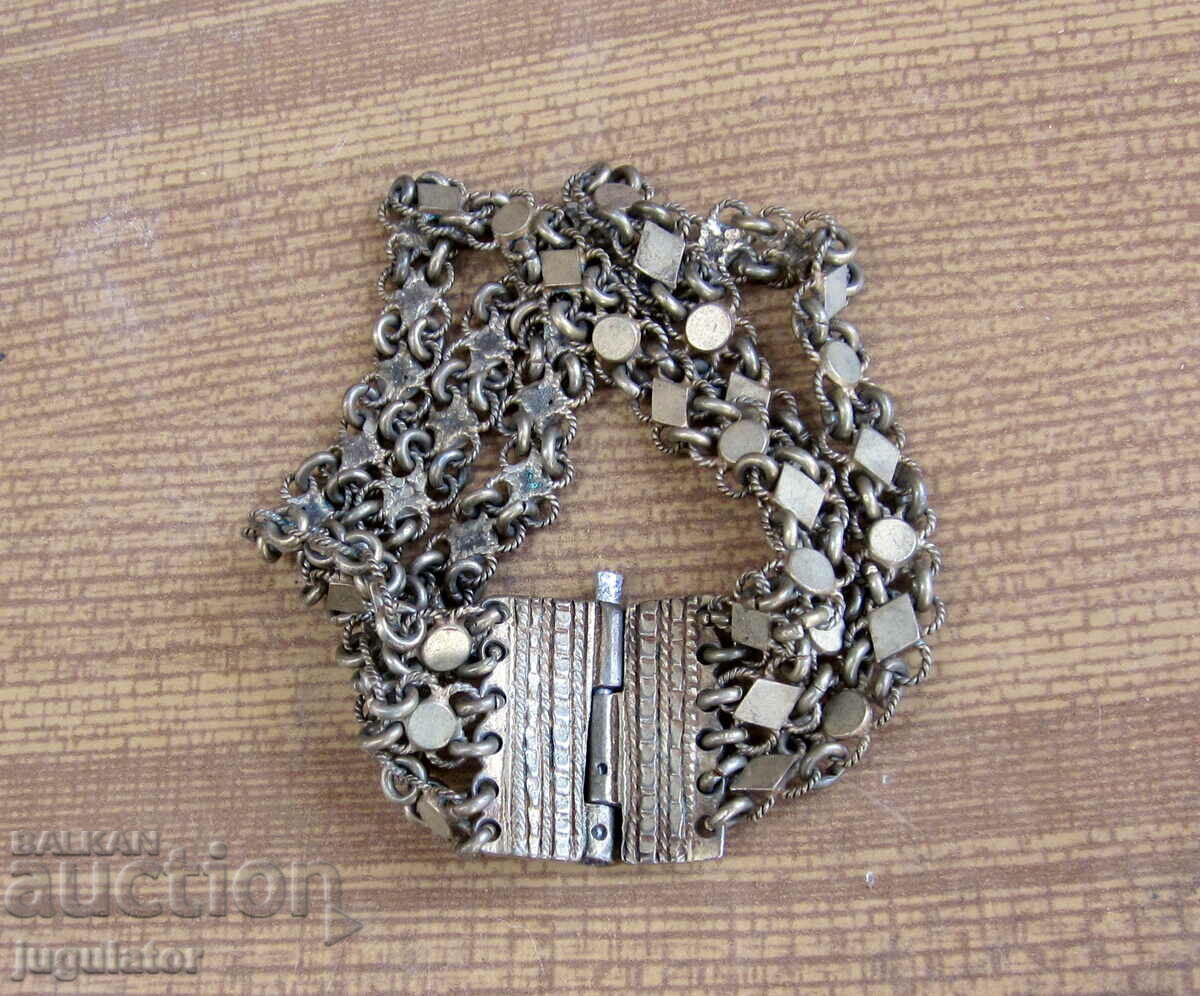 old Bulgarian folk revival silver bracelet - 5 old Bulgarian folk revival silver bracelet - 5