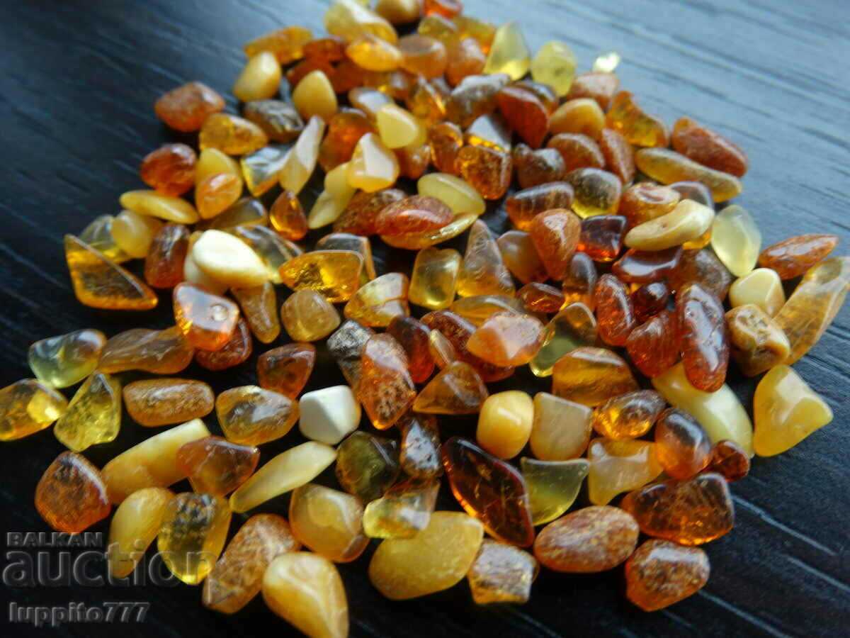 37.05 ct natural Baltic amber lot 100 pcs.+ with price 55.00 BGN | € 28.12 37.05 ct natural Baltic amber lot 100 pcs.+ with price 55.00 BGN | € 28.12
