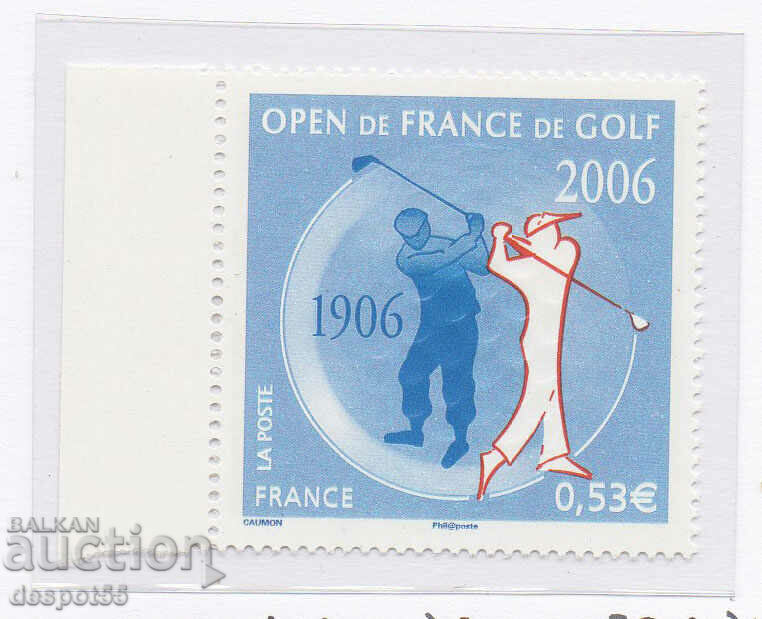 2006. Franţa. Campionatul francez de golf 100 Open.