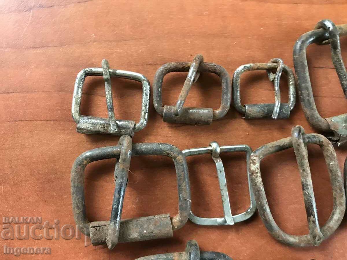 Auction  BELT BUCKLE ANTIQUE-10 PCS