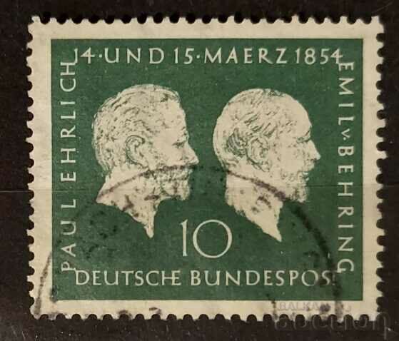 Germany 1954 Personalities €6 Stamp