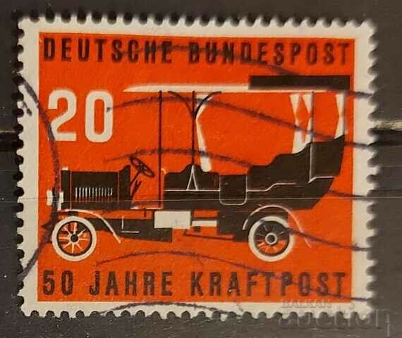 Germany 1955 Cars €8 Stamp