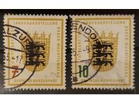 Germany 1955 Exhibition €8 Stamp
