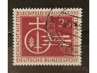 Germany 1955 Anniversary 6€ Stamp
