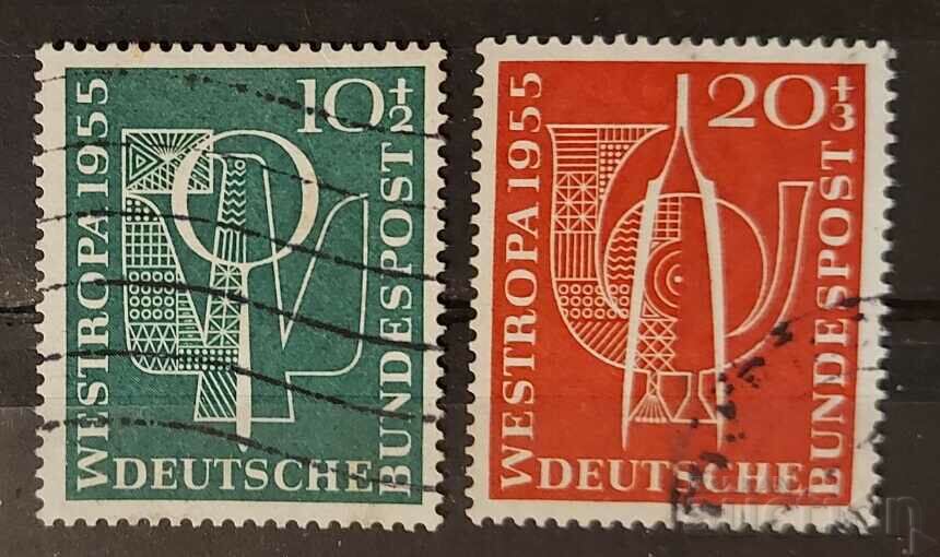 Германия 1955 Филателно изложение 17€ Клеймо