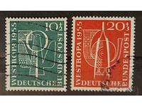 Германия 1955 Филателно изложение 17€ Клеймо