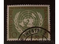 Germany 1955 Anniversary/UN 6€ Stamp