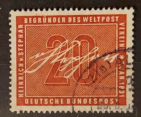 Germany 1956 Anniversary/Personalities Stamp