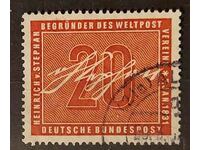 Германия 1956 Годишнина/Личности Клеймо