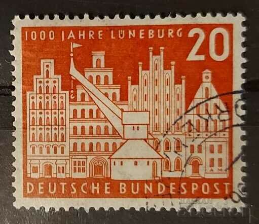 Germania 1956 Aniversare/Clădiri ștampila 8 EUR