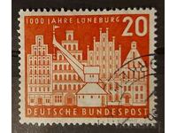 Germania 1956 Aniversare/Clădiri ștampila 8 EUR