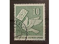 Германия 1956 Ден на пощенската марка/Птици Клеймо