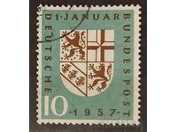 Γραμματόσημο Γερμανίας 1957