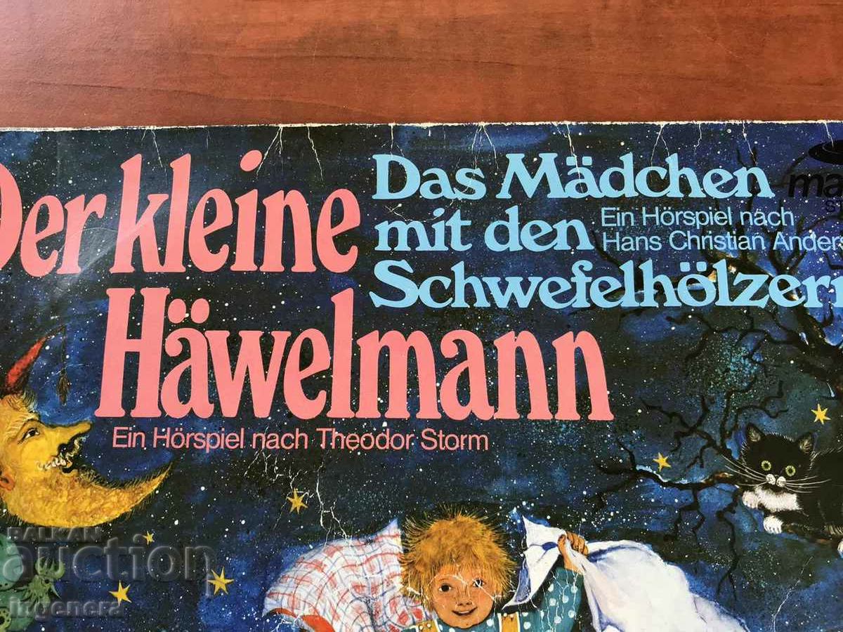 RECORD GRAMOPHONE BIG TALES IN GERMAN LANGUAGE with price 8.00 BGN | € 4.09 RECORD GRAMOPHONE BIG TALES IN GERMAN LANGUAGE with price 8.00 BGN | € 4.09