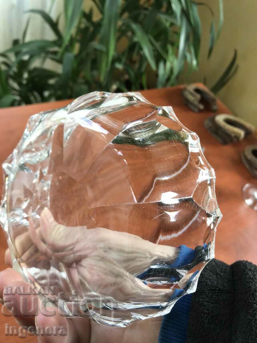 Delivery of BOWL NUTS CANDY DISH GLASS RELIEF THICK Delivery of BOWL NUTS CANDY DISH GLASS RELIEF THICK