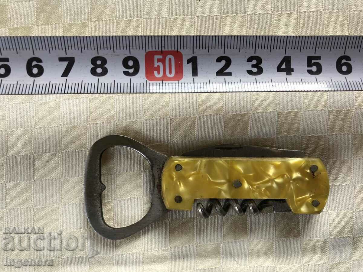 KNIFE LEG CORK OPENER - 5 KNIFE LEG CORK OPENER - 5