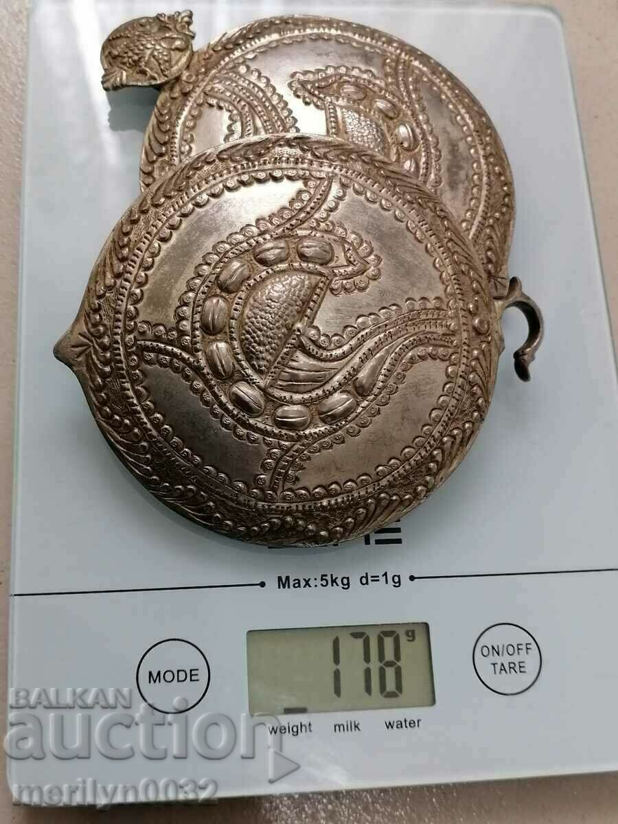 Renaissance hammered silver pafta pafta chopraz silver - 5