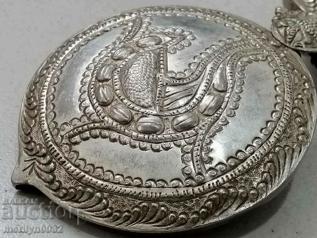 Renaissance hammered silver pafta pafta chopraz silver - 6