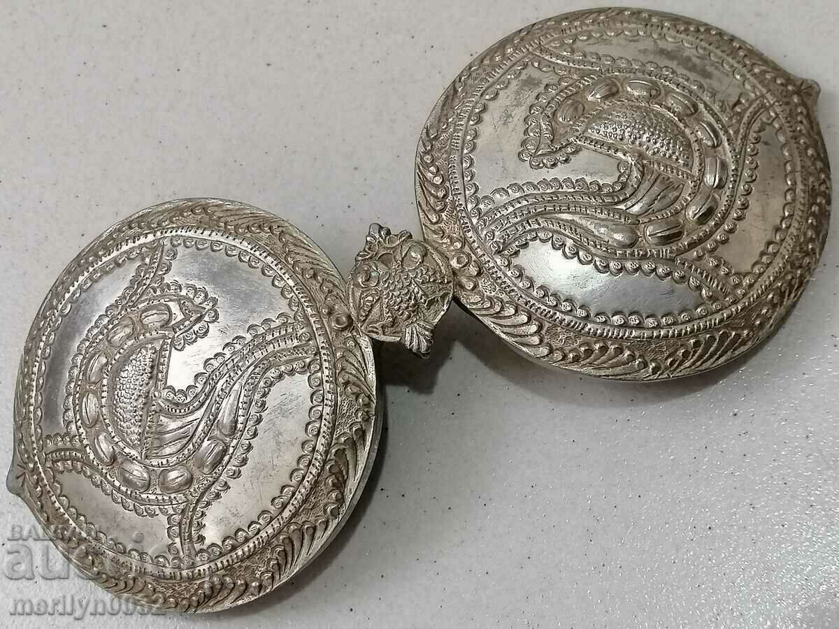 Renaissance hammered silver pafta pafta chopraz silver - 7