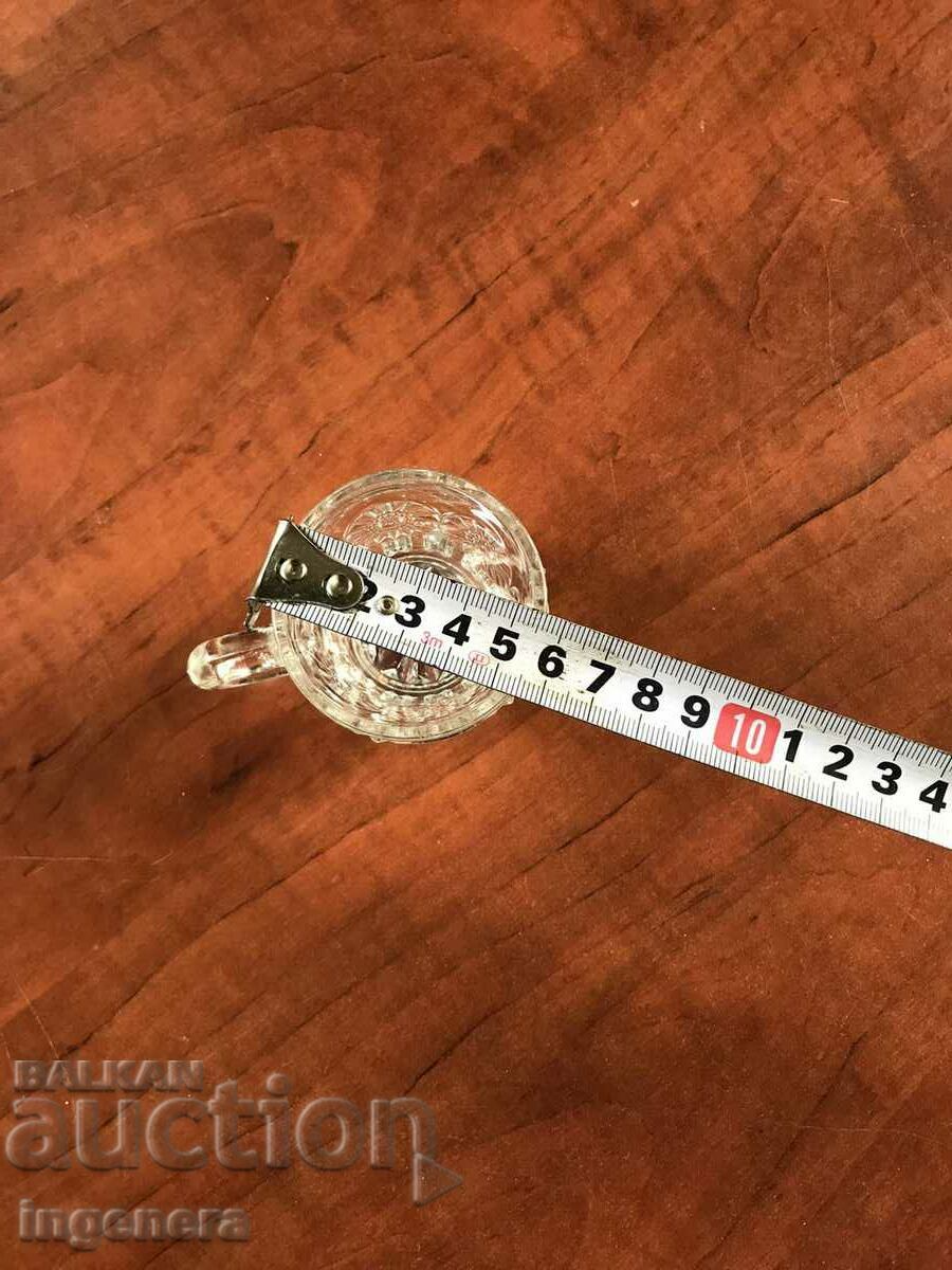 CUP CUP GLASS THICK EMBOSSED - 5 CUP CUP GLASS THICK EMBOSSED - 5