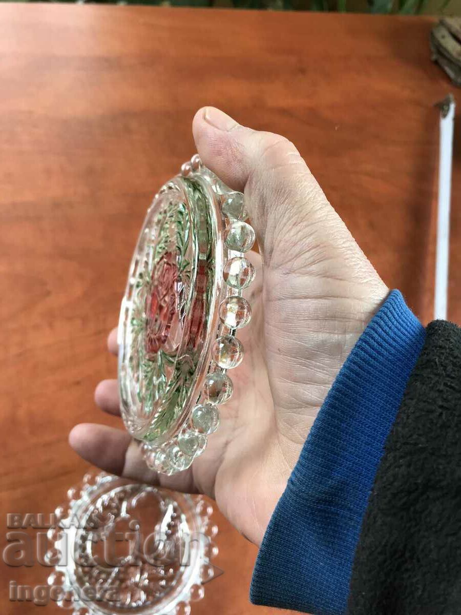 PLATE POT FOR SWEET GLASS OR OTHER-2 PCS with price 9.00 BGN | € 4.60 PLATE POT FOR SWEET GLASS OR OTHER-2 PCS with price 9.00 BGN | € 4.60